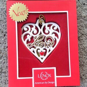 Lenox Love Ornament